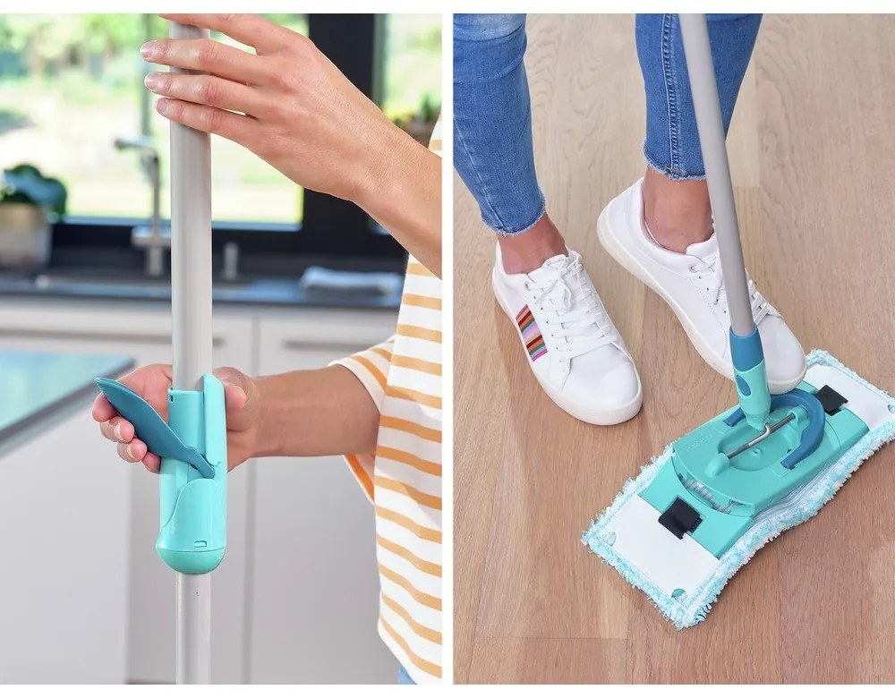 Mop cu găleată și husă mop de rezervă Clean Twist M Ergo - LEIFHEIT