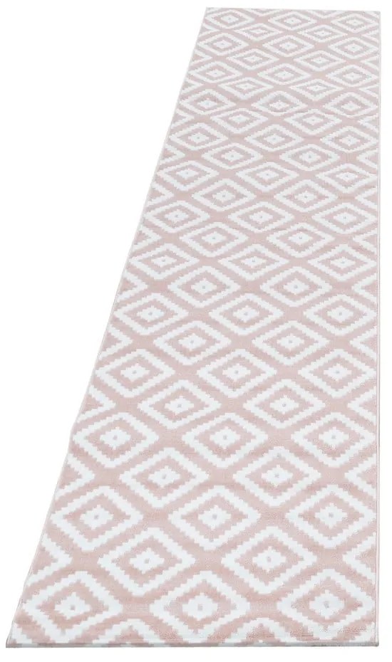 Covor tip traversă roz deschis 80x300 cm Plus – Ayyildiz Carpets