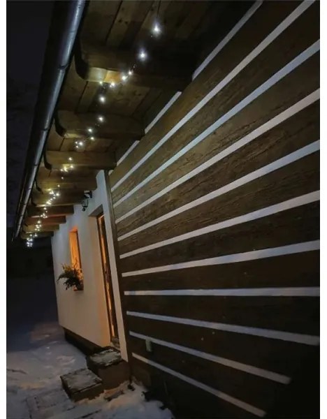 Instalație LED de Crăciun de exterior 80xLED/13m IP44 alb rece