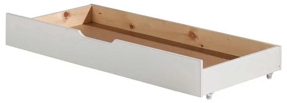 Sertar pentru sub pat de copii alb 90x140 cm Jumper – Vipack