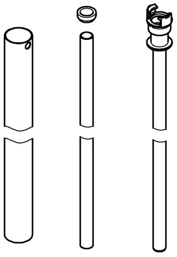 GROHE Euphoria System – Braț de duș 15 cm, crom lucios, 48054000