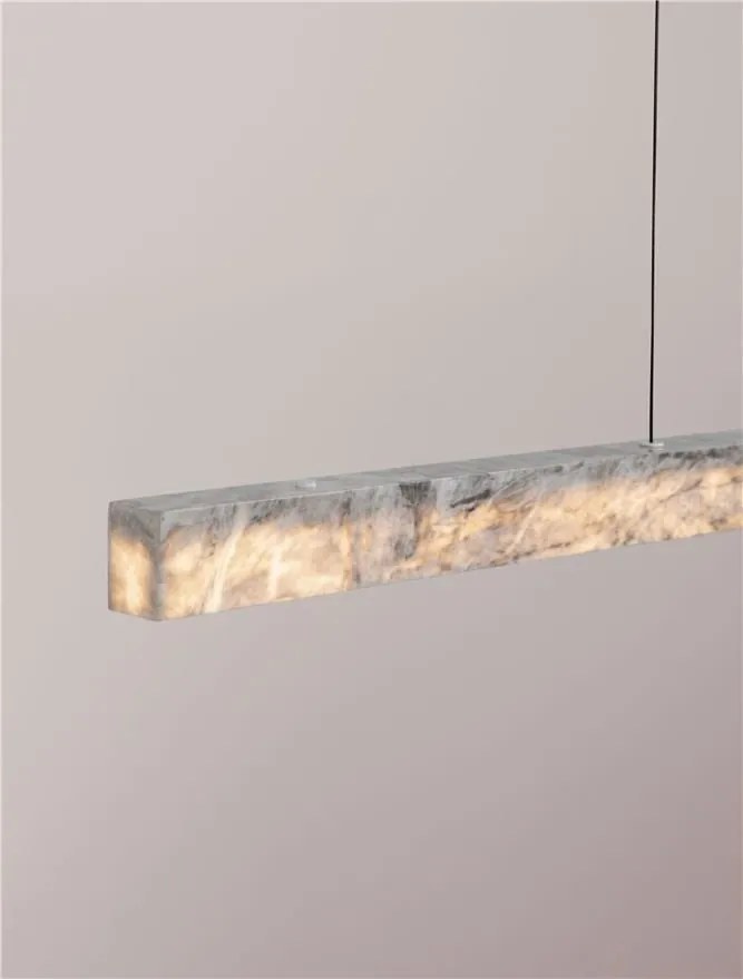 Lustra LED suspendata design decorativ VALLEY L-121cm
