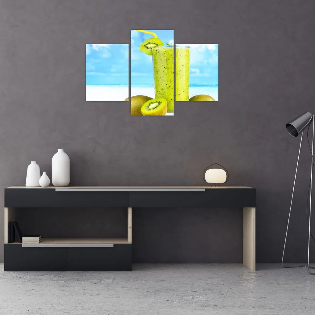Tablou - smoothie kiwi (90x60 cm)