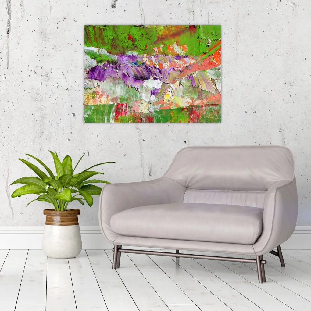 Tablou cu abstracție - pictura (70x50 cm)