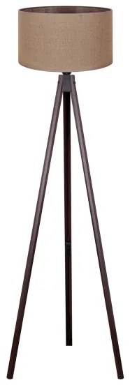 Lampadar Duolla 1xE27/60W/230V d. 44 cm maro/wenge
