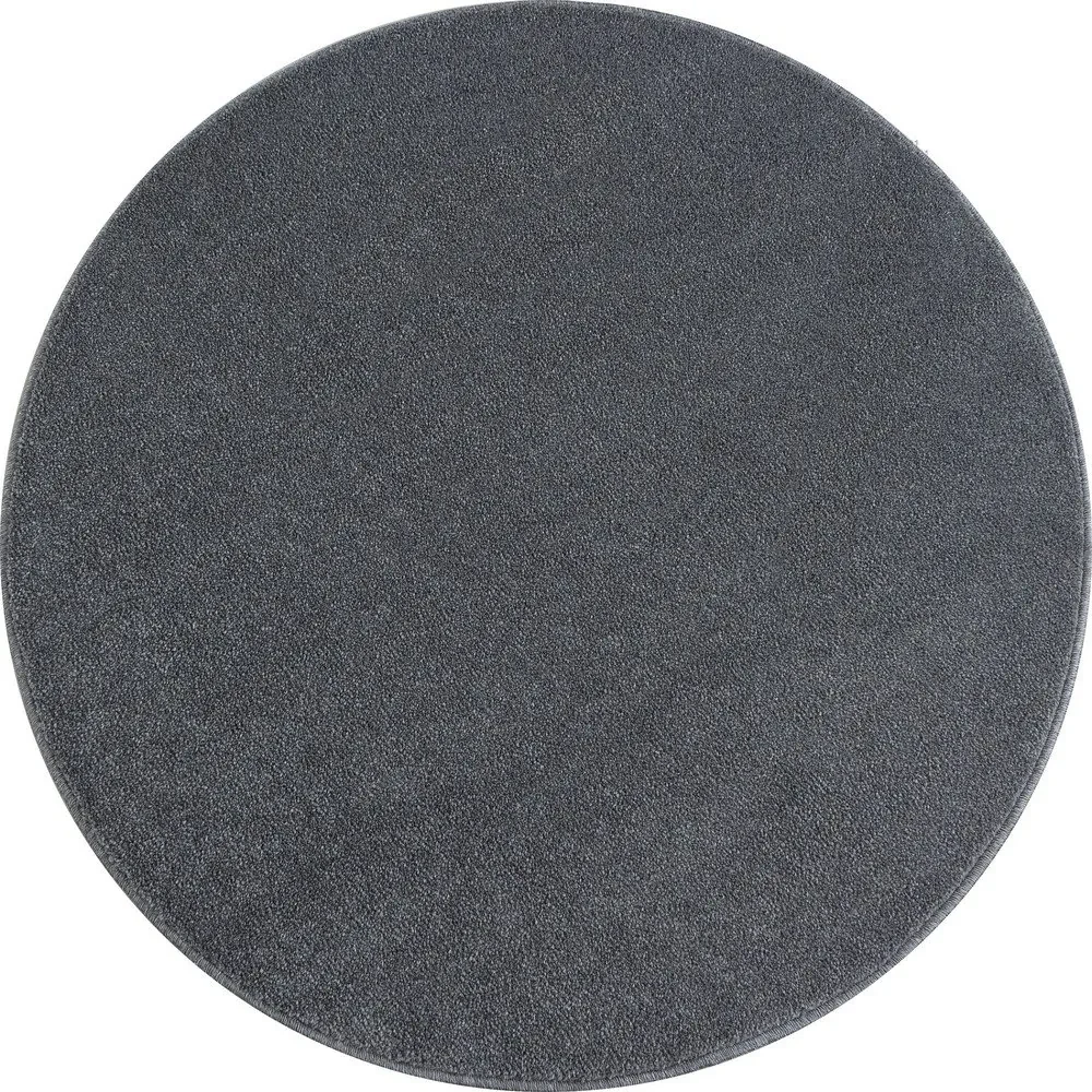 Covor gri rotund ø 120 cm Ata – Ayyildiz Carpets