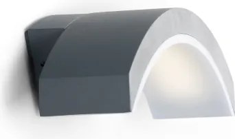 Aplică LED de exterior cu senzor Brilagi ARCELO LED/8W/230V IP54