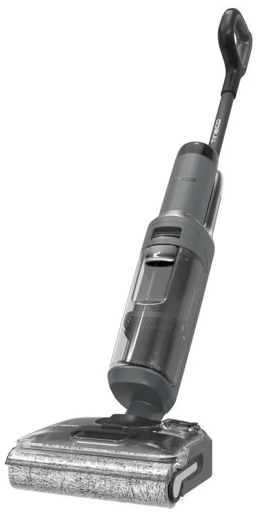 Aspirator vertical fara fir Tineco Floor One S6 Stretch Extreme, 220W, 18000 Pa, Uscat/Umed, Autonomie 40 min, 233 m², LED display, Asistent vocal, Negru