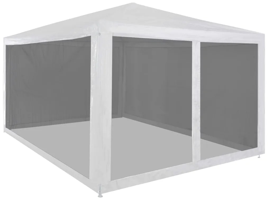 vidaXL Cort de petrecere cu 4 pereți din plasă, 4 x 3 m