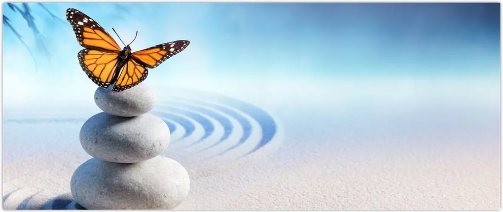 Tablou - Grădina Zen (120x50 cm)