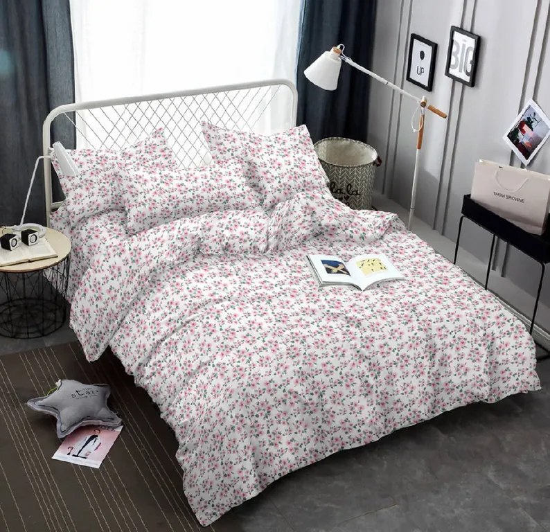 Lenjerie de pat din microfibra ROSALIE roz Dimensiune lenjerie de pat: 70 x 80 cm | 140 x 200 cm