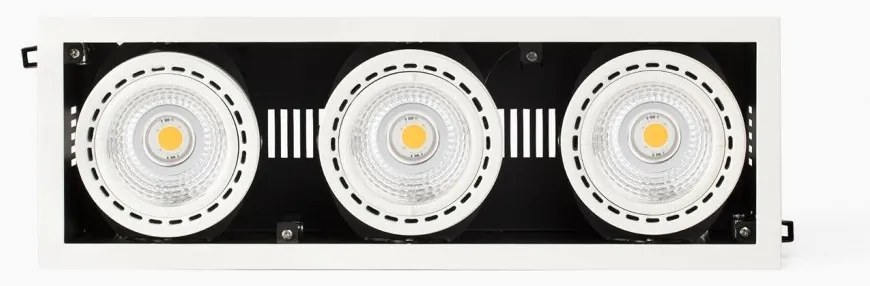 Spot LED incastrabil MINI COLIN-3 White recessed CRI95 54-75W 2700K 20°