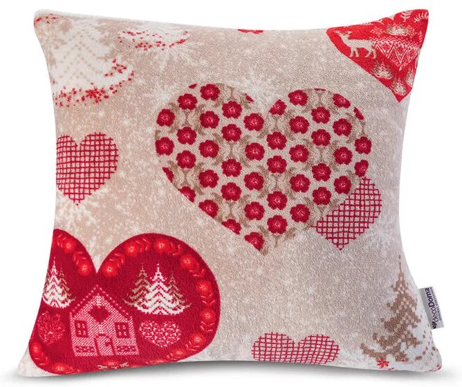 Set de 2 feţe pernuţe AMORE 45 x 45 cm