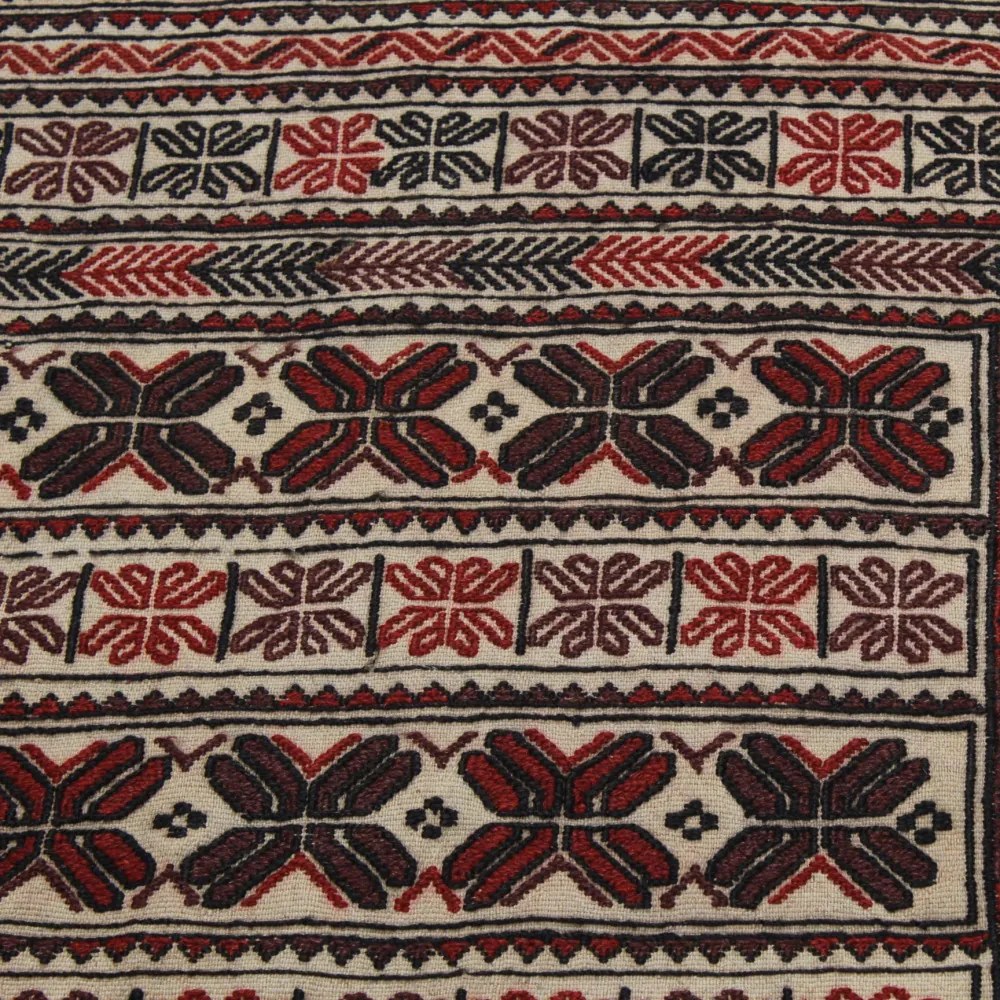 Covor kilim nomadic afgan Adarskan 117x201 covor de perete țesut manual