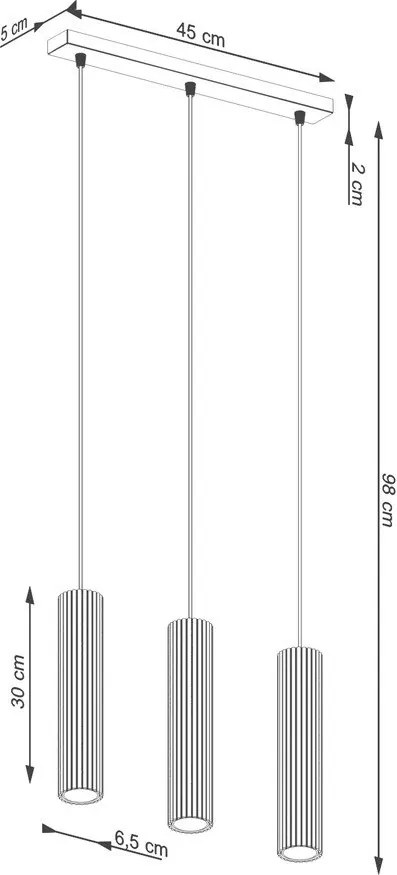 Lustră taupe din metal Gleam – Sollux