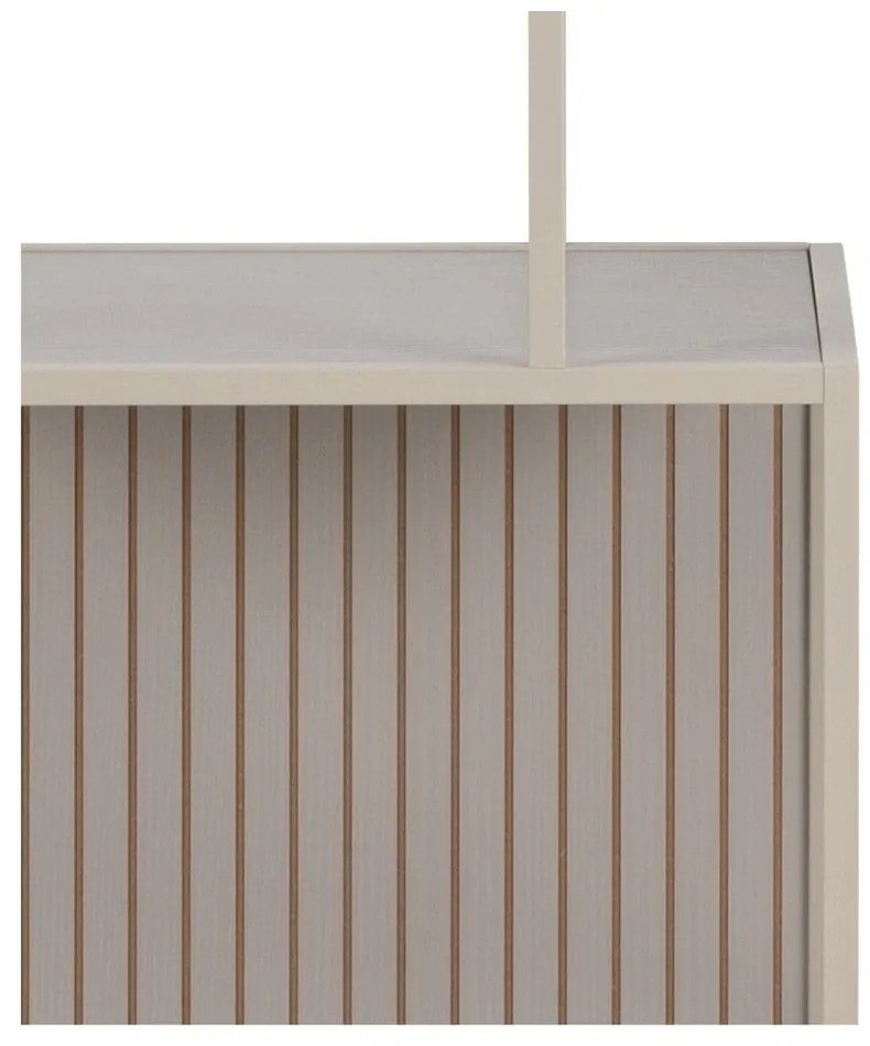 Bibliotecă gri 77x185x35 cm Seaford – Actona