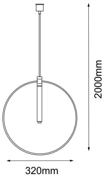Lustră pe cablu FARO 1xG9/10W/230V Amplex 8290