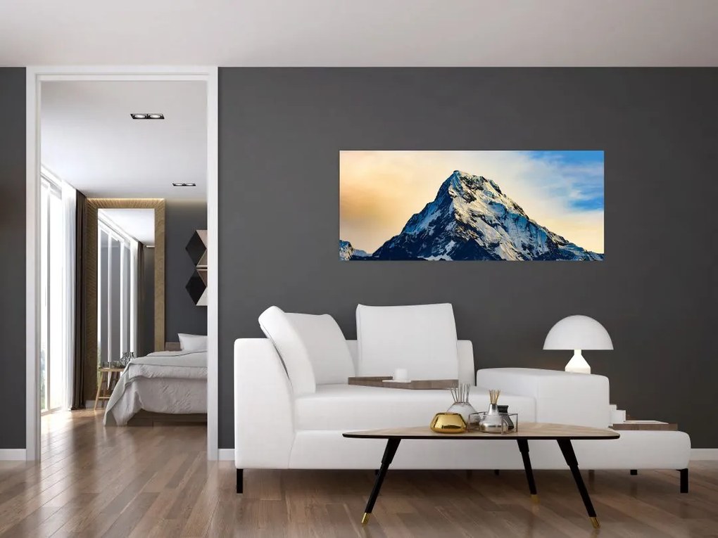 Tablou cu munții înzăpeziți, Nepal (120x50 cm)