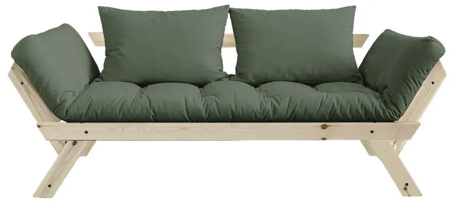 Canapea variabilă KARUP Design Bebop Natural, verde
