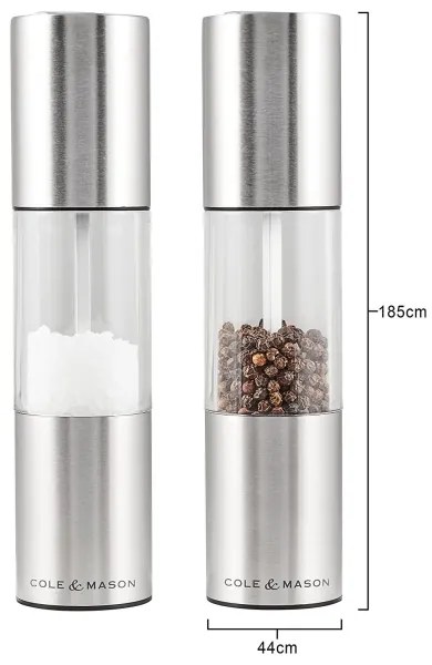 Set de râșnițe pentru piper și sare OSLO 2 buc. 18,5 cm Cole&Mason