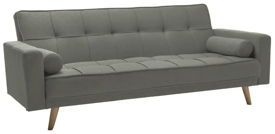 Canapea extensibila gri masliniu NESTOR VELVET
