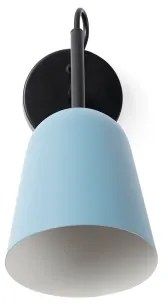Lampă de perete FARO 28274 STUDIO 1xE14/8W/230V albastru/negru
