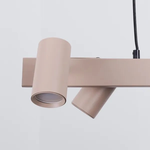Brilagi - Lustra LED RGBW dimabilă pe cablu SELE 4xGU10/6,5W/230V bej