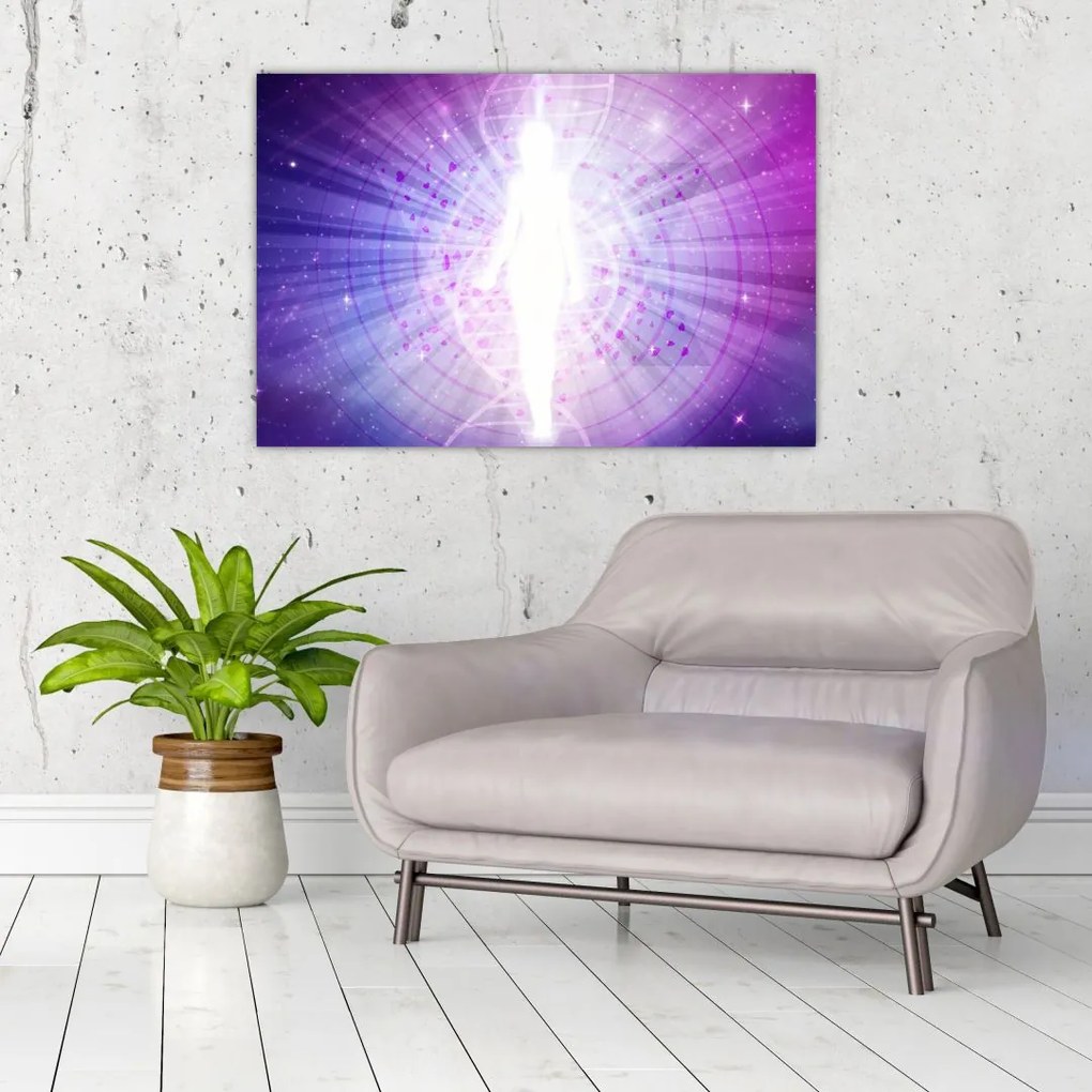 Tablou abstract - Femeie (90x60 cm)