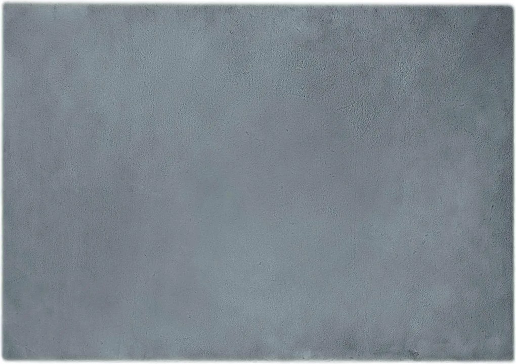 vidaXL Covor din de iepure sintetic antiderapant Olite Antracit