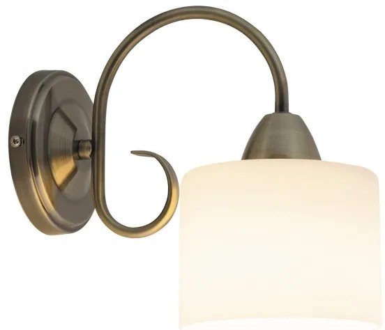 Rabalux 7274 - Aplică perete EDITH 1xE27/60W/230V bronz