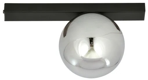 Plafonieră FIT 1xE14/10W/230V negru