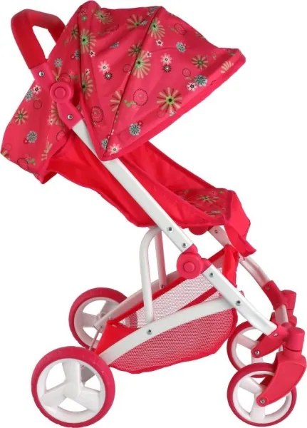 Cărucior sport pentru păpuși, roșu