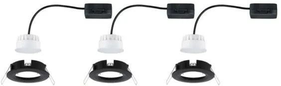 SET 3x corp de iluminat încastrat pentru baie LED/6W IP44 NOVA 230V Paulmann 94473