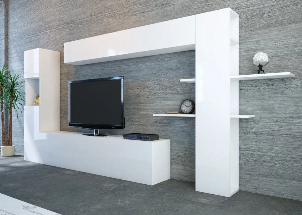 Ansamblu Comoda TV Maxi Alb