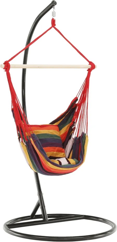 Hamac din pânză agăţat, roşu, NIKOLO NEW