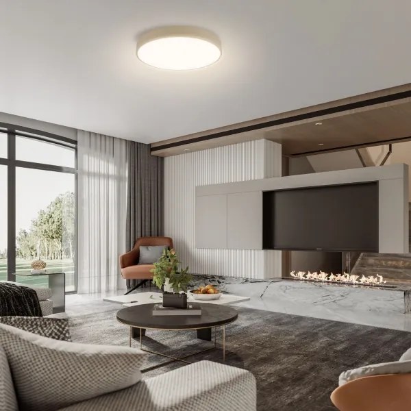 Brilagi - Plafonieră LED POOL/48W/230V 3000/4500/6000K Ø 40 cm bej