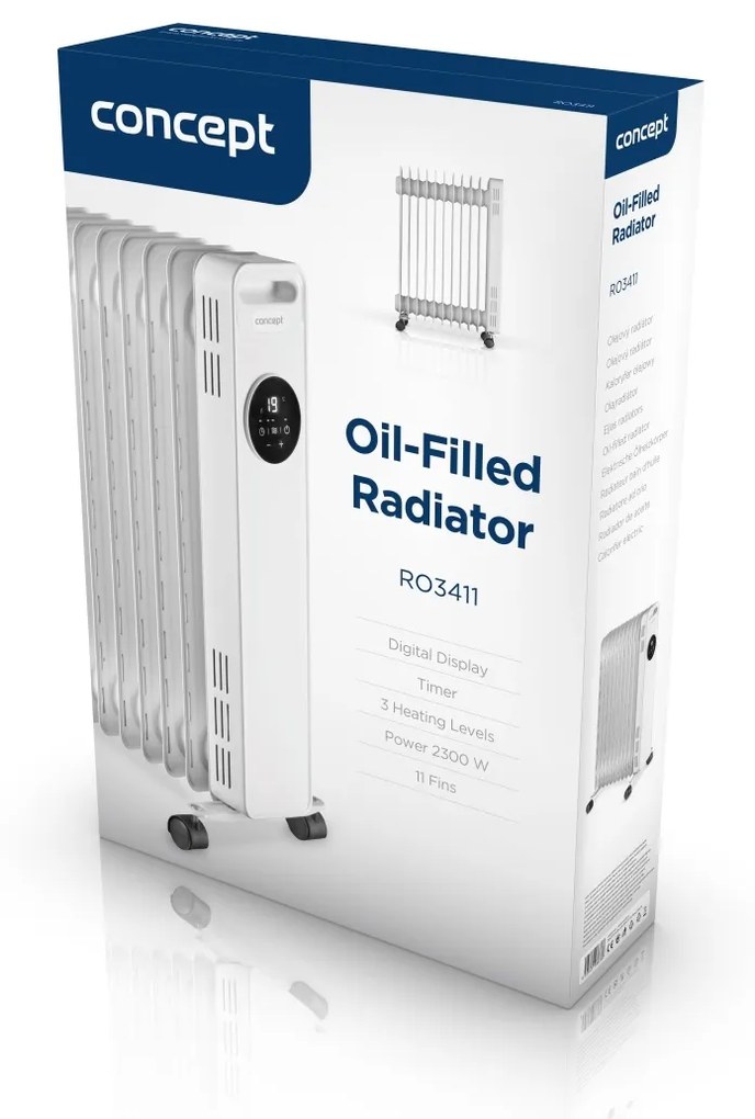 Radiator cu ulei Concept RO3411