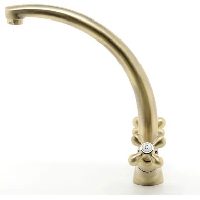 FERRO - Baterie pentru chiuvetă ANTICA, bronz