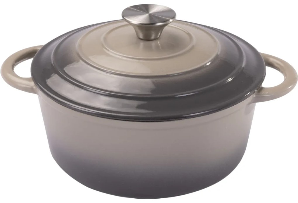 Oală din fontă Lamart LT1301 Iron 22 cm, 2,7 l, 2,7 l