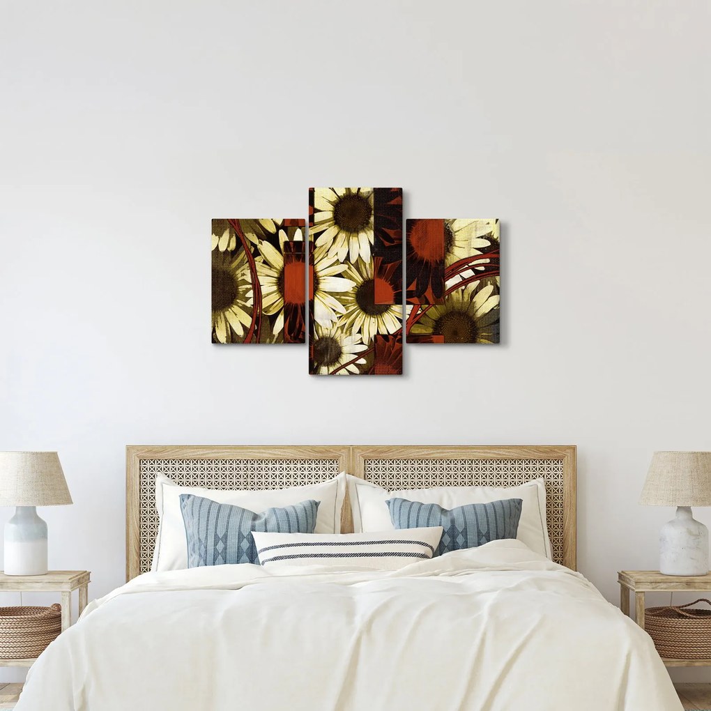 Tablou cu flori (90x60 cm)