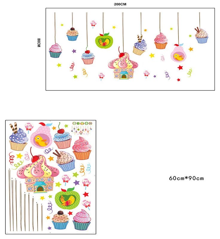 Sticker perete Muffins