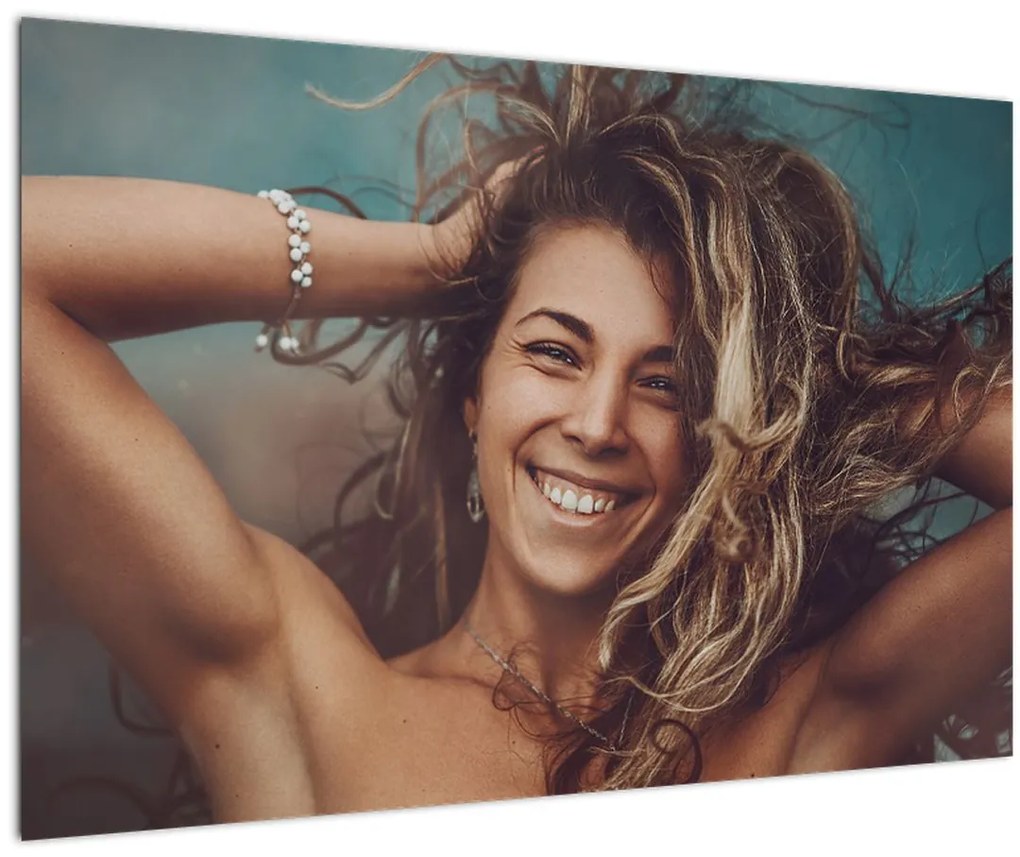 Tablou - Portretul unei femei tinere (90x60 cm)