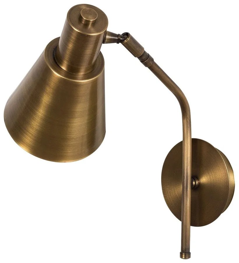 Aplică de perete aurie ø 15 cm Kem – Opviq lights