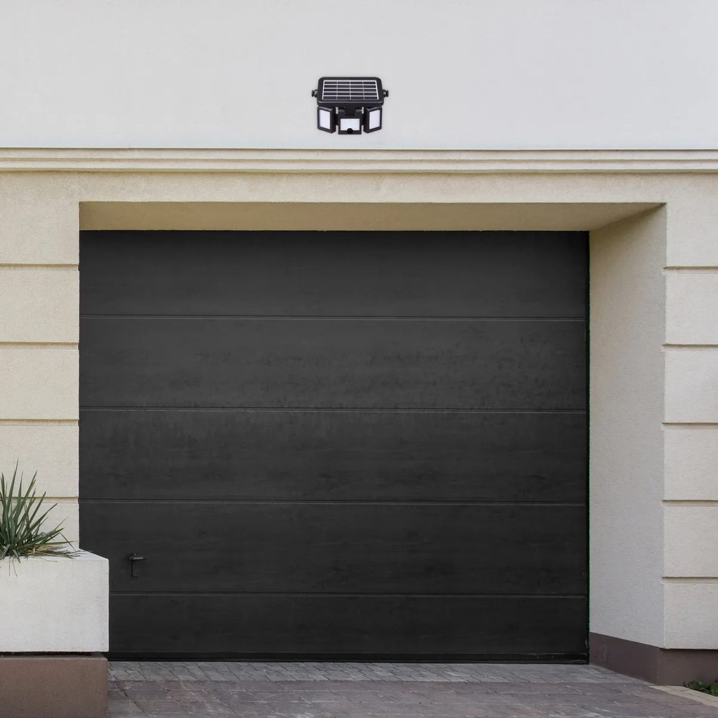 Aplică solară Rabalux 77020 Lihull de exterior, negru
