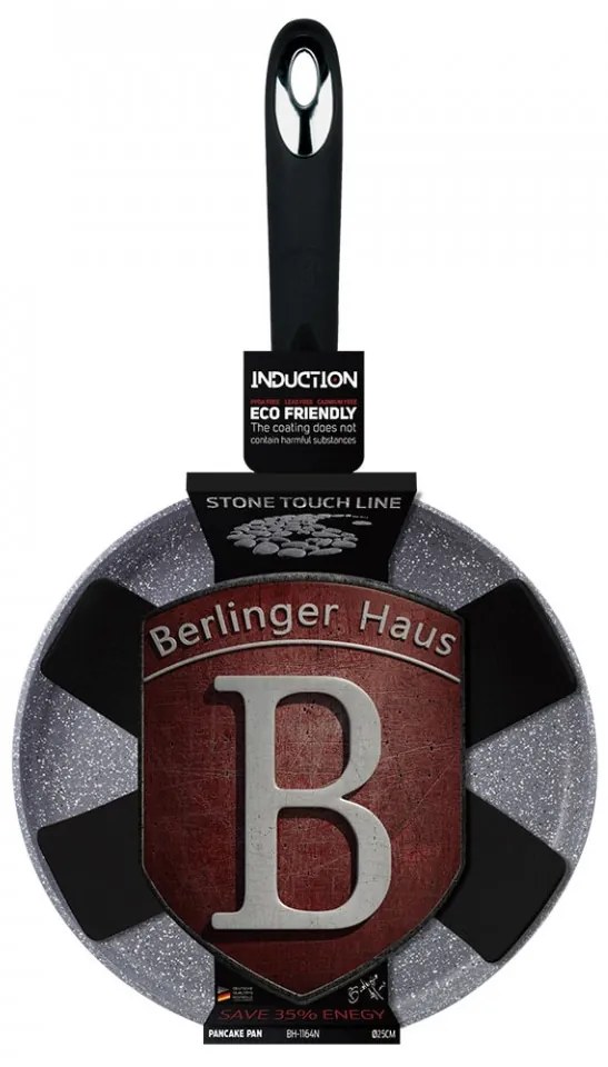 Tigaie de clatite 25 cm Gray Stone Touch Line Berlinger Haus BH 1164N