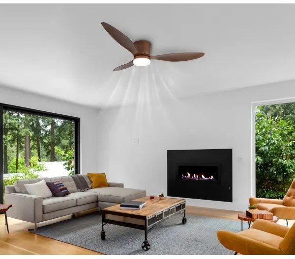 Globo 03666H - Ventilator plafon LED ARMANDO 20W 230V 3000-6500K + DO