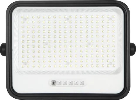 Proiector solar LED dimabil/400W/3,2V IP65 20000 mAh negru + telecomandă