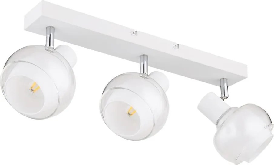 Globo 54309-3W - Spot TOKKI 3xE14/40W/230V alb