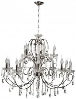 Candelabru cristal 15 becuri E14 Aurora 30-97586 Candellux
