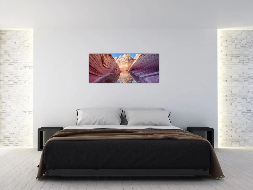 Tablou - valurile de Arizona (120x50 cm)